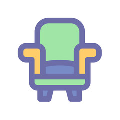 armchair icon for your website design, logo, app, UI. 