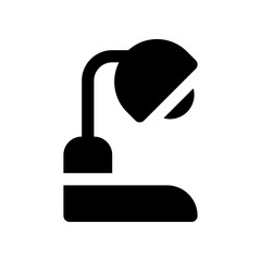 desk lamp icon for your website design, logo, app, UI. 