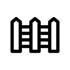 fence icon for your website design, logo, app, UI. 
