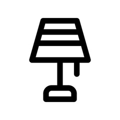 lamp icon for your website design, logo, app, UI. 