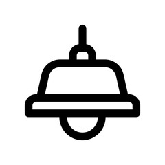 lamp icon for your website design, logo, app, UI. 