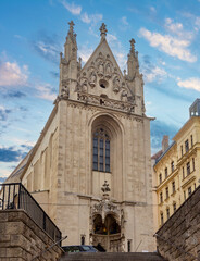 Fototapeta na wymiar Maria am Gestade church in Vienna, Austria