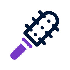 toilet brush icon for your website, mobile, presentation, and logo design.
