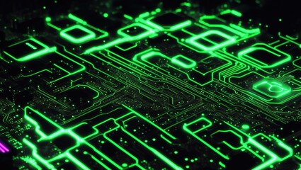 Obraz premium virtual environment and cyberspace