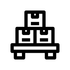 inventory icon for your website, mobile, presentation, and logo design.