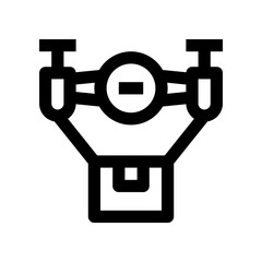 drone icon for your website, mobile, presentation, and logo design.