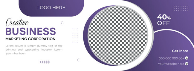 Corporate Creative Business Webinar Social Media Post Template for Business Post