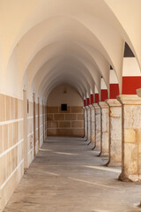Plaza alta de la ciudad de Badajoz. Imagen geométrica.