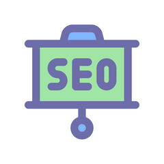 presentation icon for your website design, logo, app, UI. 