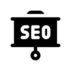 presentation icon for your website design, logo, app, UI. 