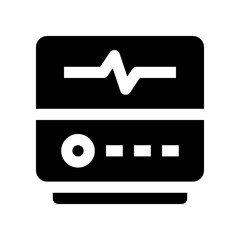 cardiogram icon for your website, mobile, presentation, and logo design.
