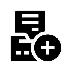 medical folder icon for your website, mobile, presentation, and logo design.