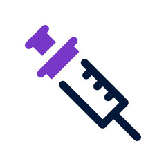 syringe icon for your website, mobile, presentation, and logo design.