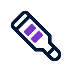 thermometer icon for your website, mobile, presentation, and logo design.