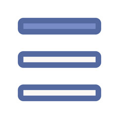 menu icon for your website design, logo, app, UI. 