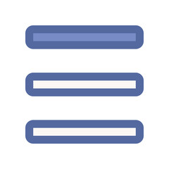 Obraz premium menu icon for your website design, logo, app, UI. 