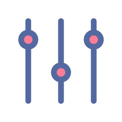 equalizer icon for your website design, logo, app, UI. 