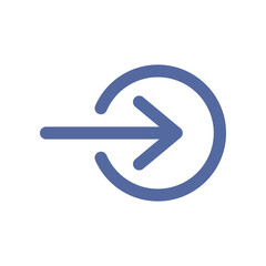 login icon for your website design, logo, app, UI. 