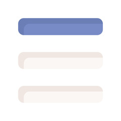 Fototapeta premium menu icon for your website design, logo, app, UI. 