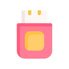 flash drive icon for your website design, logo, app, UI. 