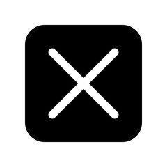 cancel icon for your website design, logo, app, UI. 