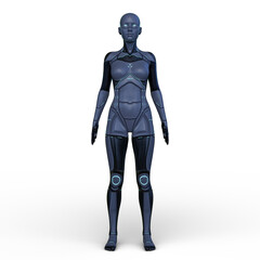 女性サイボーグ