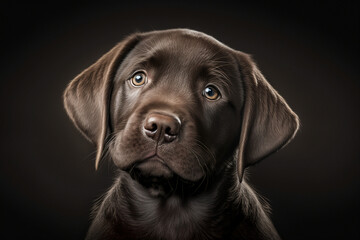 Stunning Labrador Retriever Dog Studio Photoshoot - Capturing the Essence of This Loyal Breed