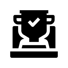 trophy icon for your website, mobile, presentation, and logo design.