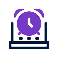 alarm icon for your website, mobile, presentation, and logo design.