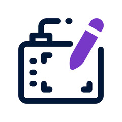 pen tablet icon for your website, mobile, presentation, and logo design.