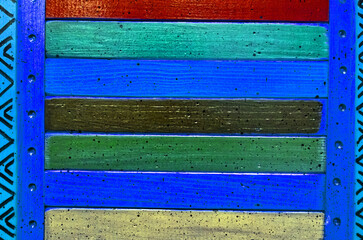 Wood Pattern #7 - Blue and red pastel colors#8