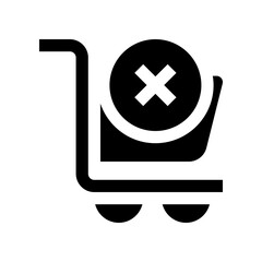 remove cart icon for your website, mobile, presentation, and logo design.
