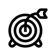 target icon for your website, mobile, presentation, and logo design.