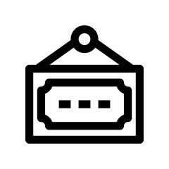 store sign icon for your website, mobile, presentation, and logo design.