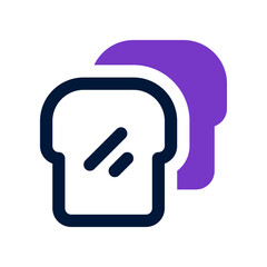 bread icon for your website, mobile, presentation, and logo design.