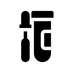 swab test icon for your website, mobile, presentation, and logo design.