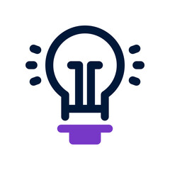 light bulb icon for your website, mobile, presentation, and logo design.