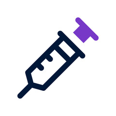 syringe icon for your website, mobile, presentation, and logo design.