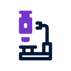 microscope icon for your website, mobile, presentation, and logo design.