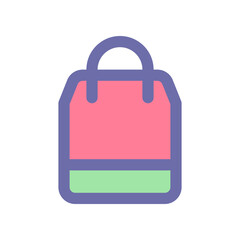 shopping bag icon for your website design, logo, app, UI. 