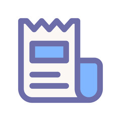 bill icon for your website design, logo, app, UI. 