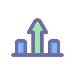 graph icon for your website design, logo, app, UI. 