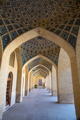 Fototapeta na wymiar Nasir al-Mulk Mosque, Shiraz, Iran