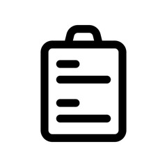 shopping list icon for your website design, logo, app, UI. 