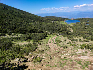 Landscape near Bezbog Lake, Pirin Mountain, Bulgaria