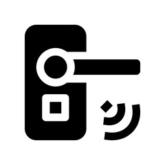 door handle icon for your website, mobile, presentation, and logo design.