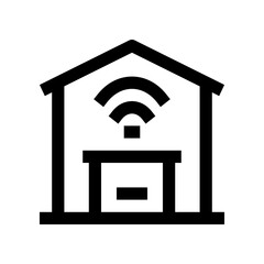 garage icon for your website, mobile, presentation, and logo design.