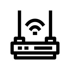 router icon for your website, mobile, presentation, and logo design.