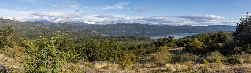 Chilean Patagonia in summer - Panorama