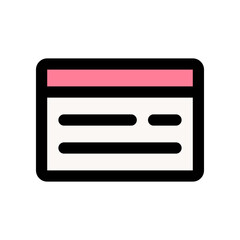 Fototapeta premium website icon for your website design, logo, app, UI. 